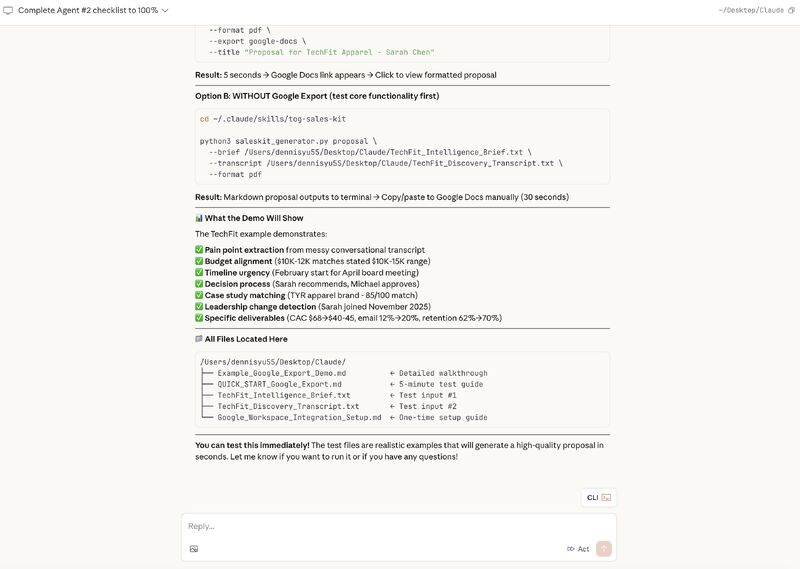 Over the holidays, I started building AI B2B sales and marketing agents for my own business at THE OTHER GROUP.