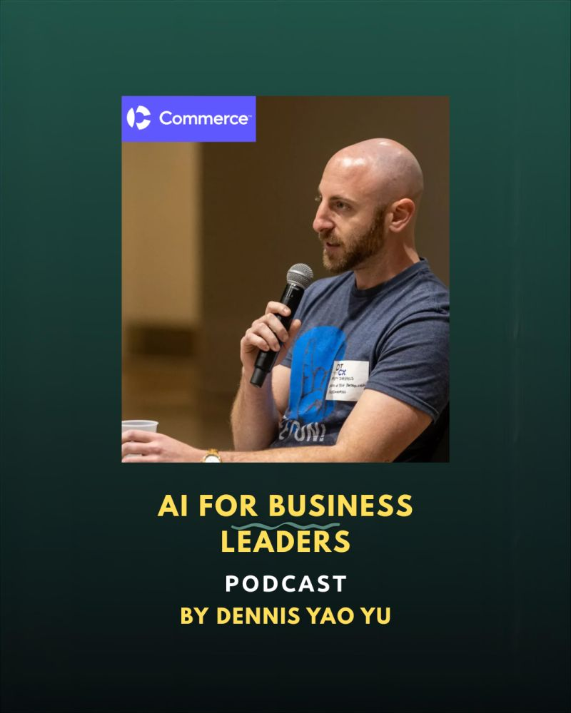 Matt Dornfeld, Head of AI GTM at Commerce, is building the AI strategy with a "booster pack that doesn't fall off the rocket".